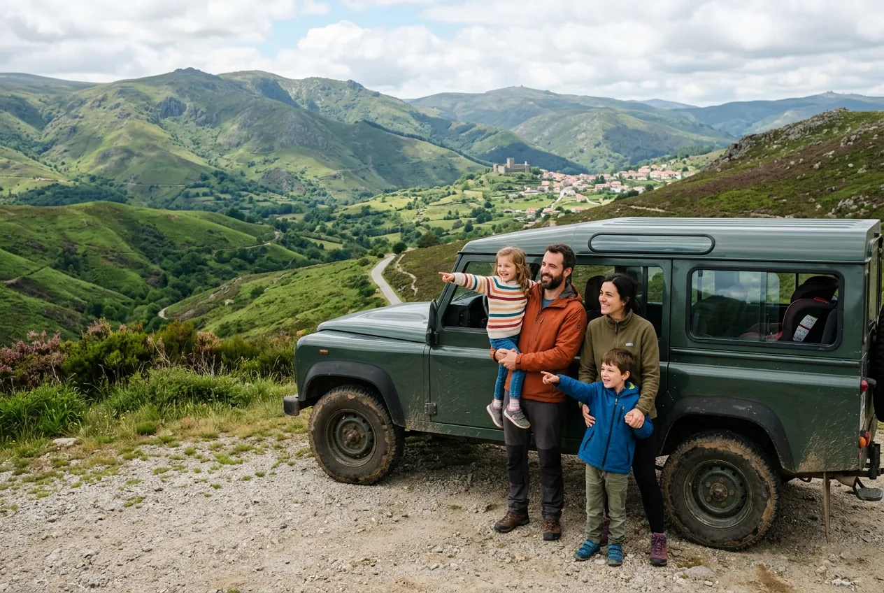 Grupo privado numa experiência 4x4 da GlamTours